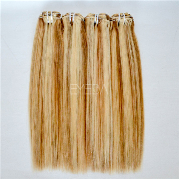 #8/#613 piano color best quality remy hair LJ172